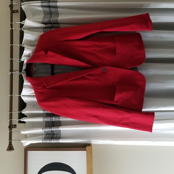 L.L. Bean Jackets & Blazers - L.L. Bean Signature Lined Blazer, Red